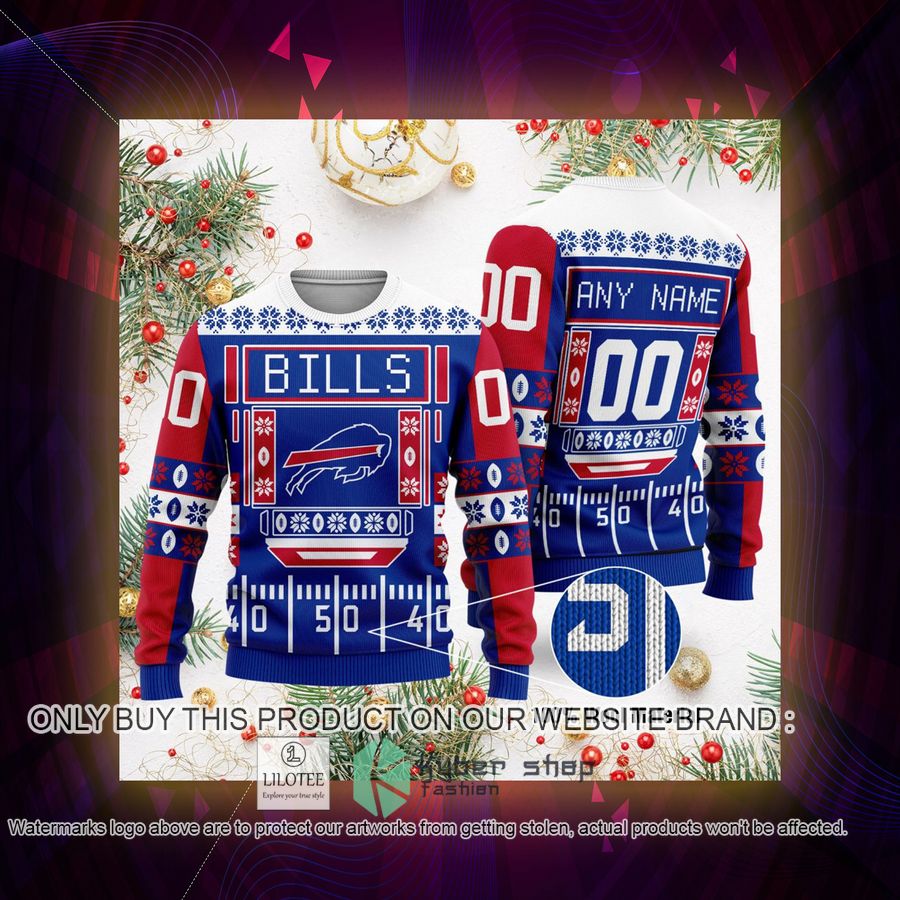 Personalized Buffalo Bills NFL Christmas Sweater, Sweatshirt 3 personalized buffalo bills nfl christmas sweater sweatshirt 3 14700