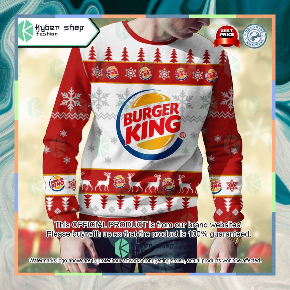 Personalized Burger King Christmas Sweater 7 Personalized Burger King Christmas Sweater word3