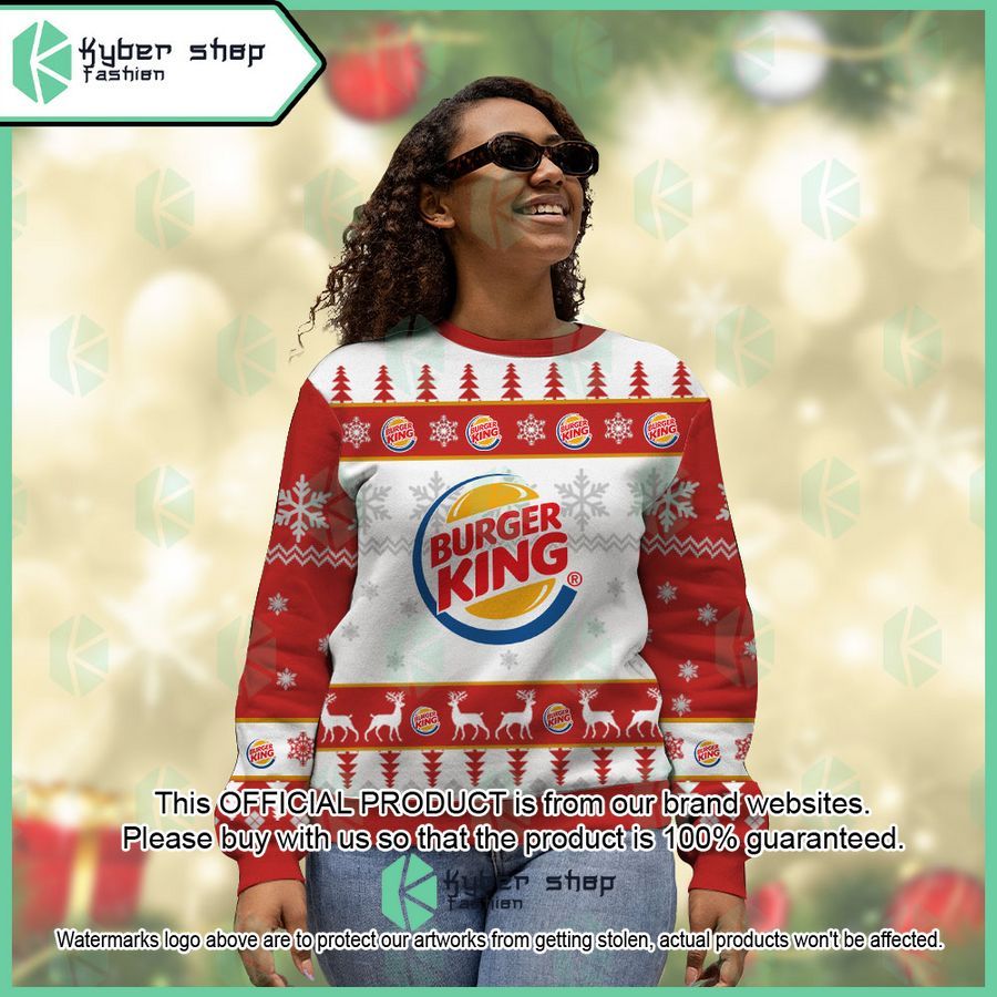 Personalized Burger King Christmas Sweater 4 Personalized Burger King Christmas Sweater word3