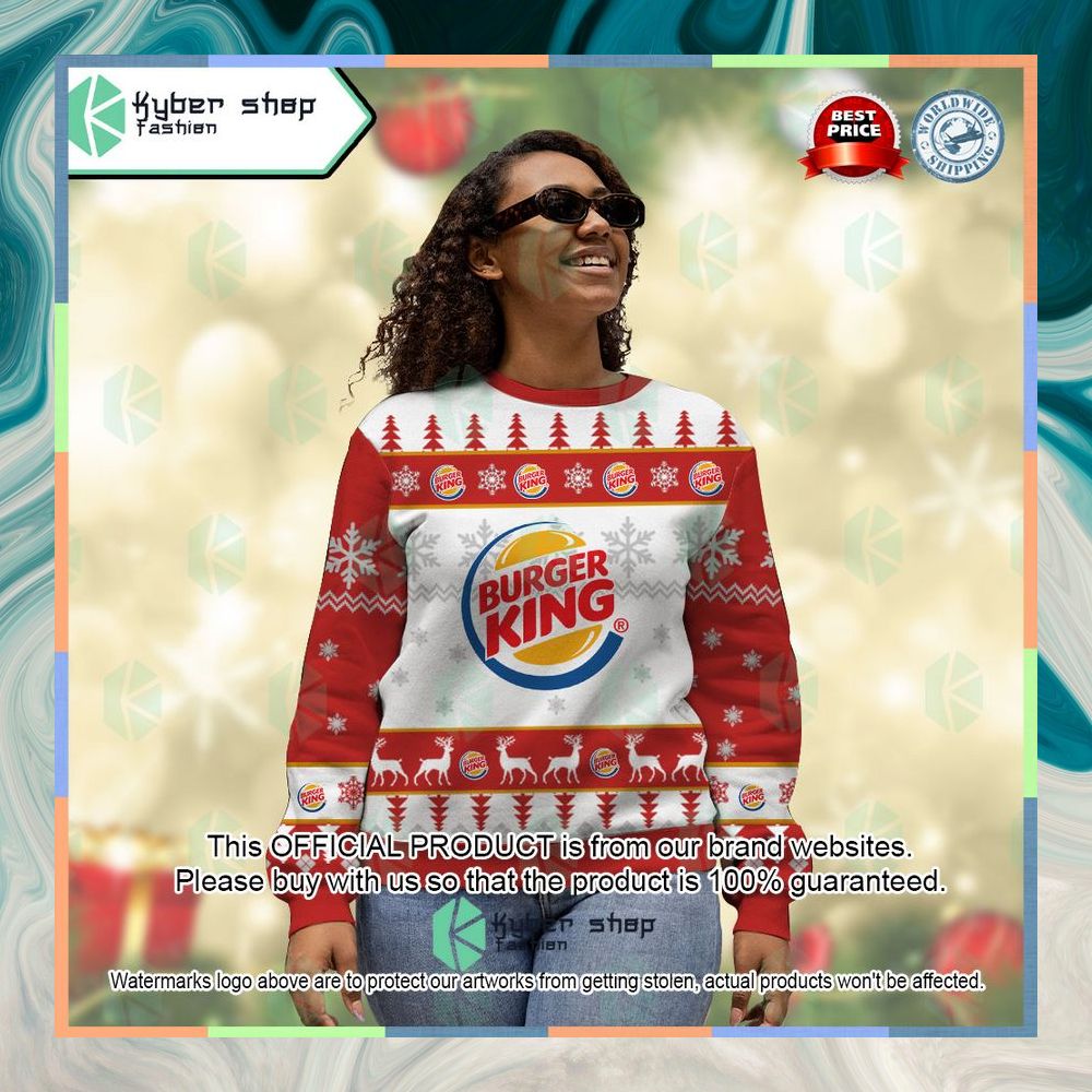 Personalized Burger King Christmas Sweater 9 Personalized Burger King Christmas Sweater word3