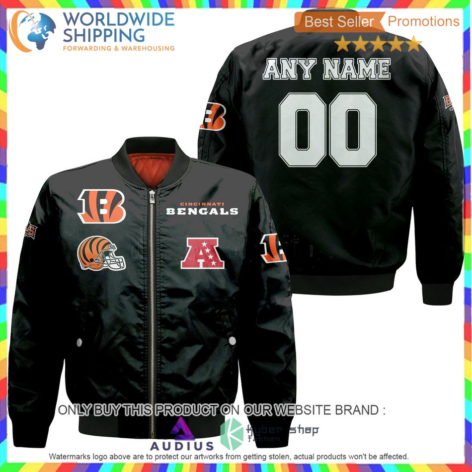 Personalized Cincinnati Bengals NFL Bomber Jacket 3 personalized cincinnati bengals nfl bomber jacket 3 8834