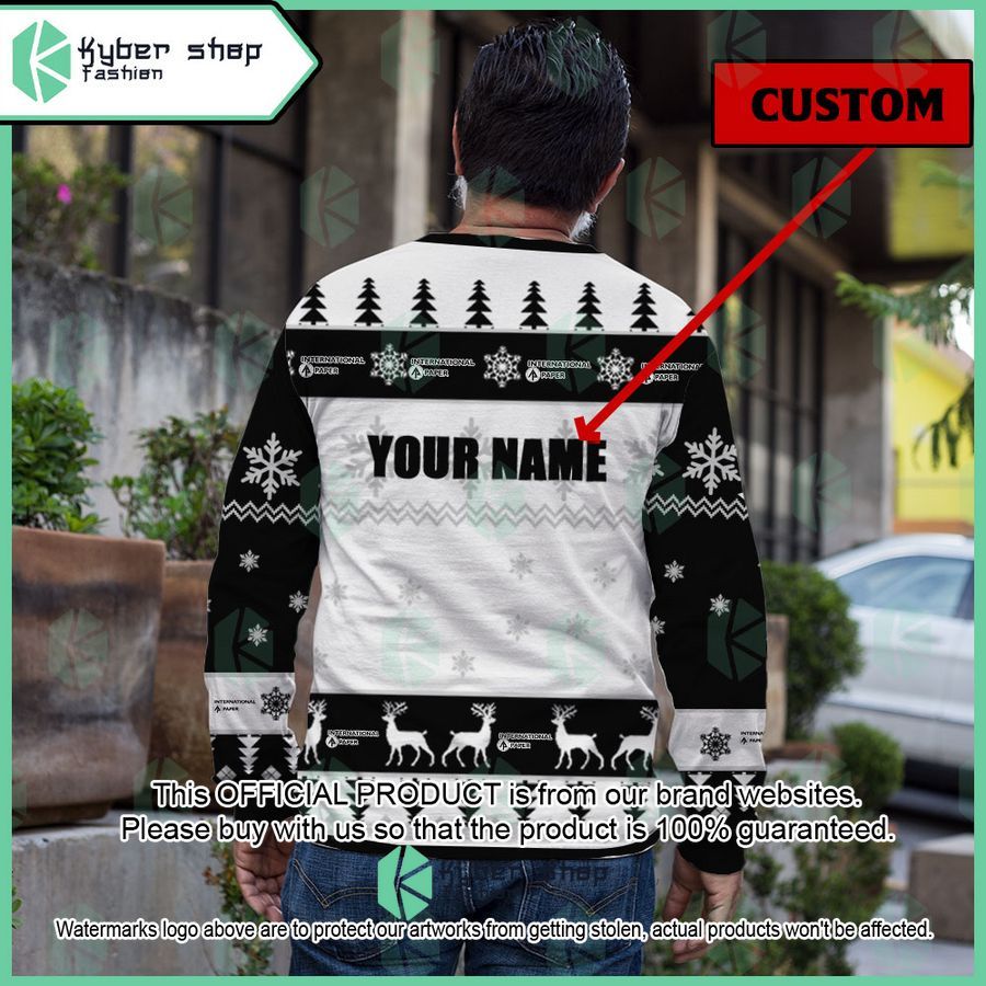 Personalized International Paper Christmas Sweater 3 Personalized International Paper Christmas Sweater word1