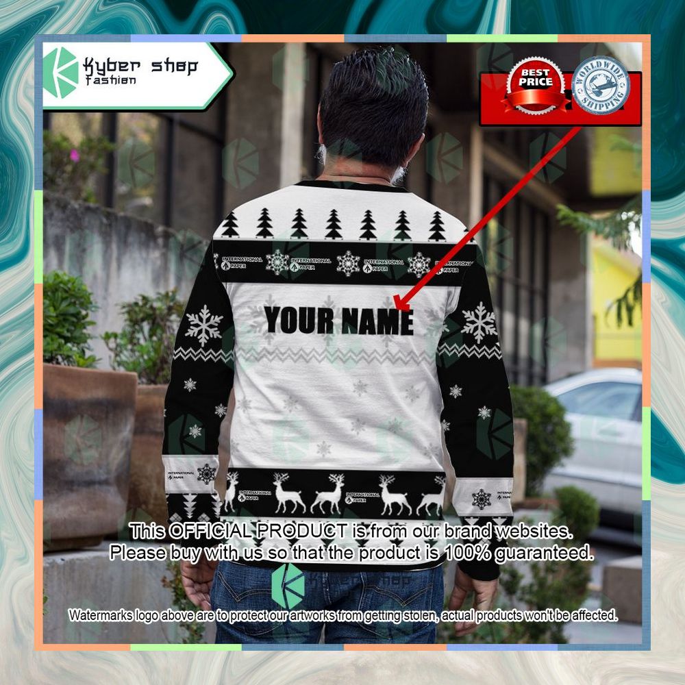 Personalized International Paper Christmas Sweater 8 Personalized International Paper Christmas Sweater word1