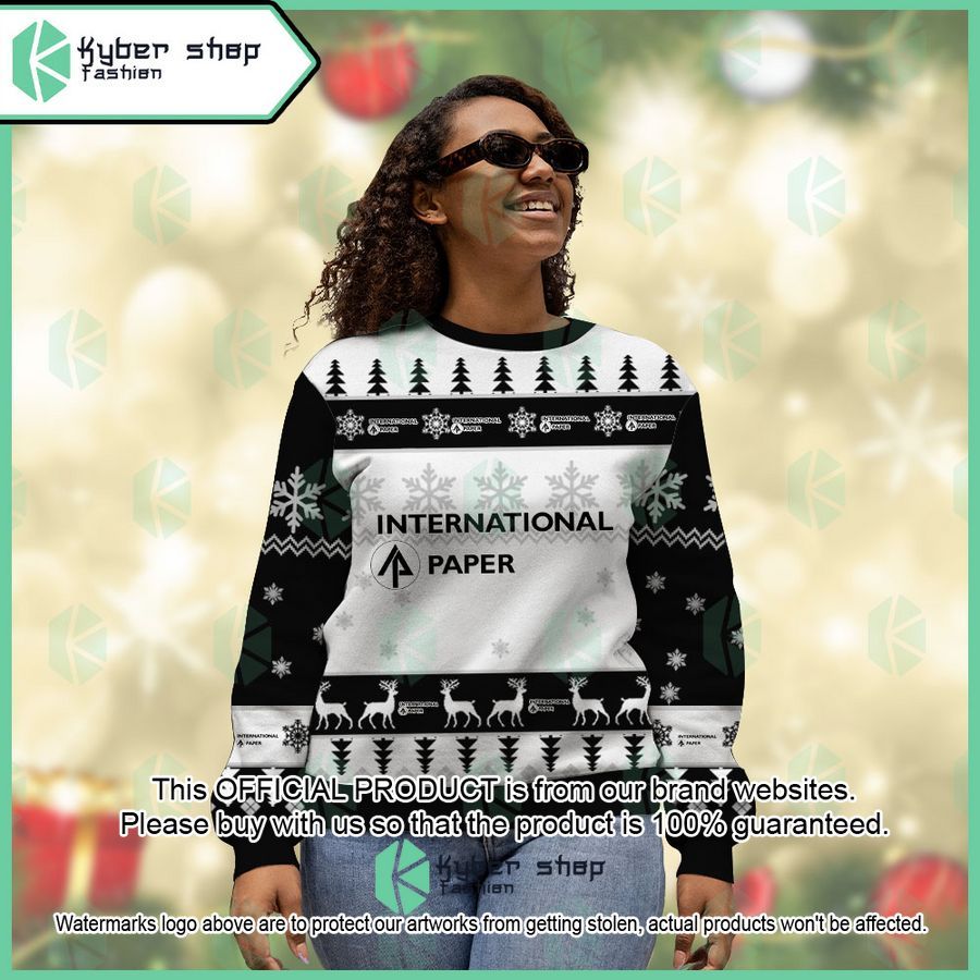 Personalized International Paper Christmas Sweater 4 Personalized International Paper Christmas Sweater word1
