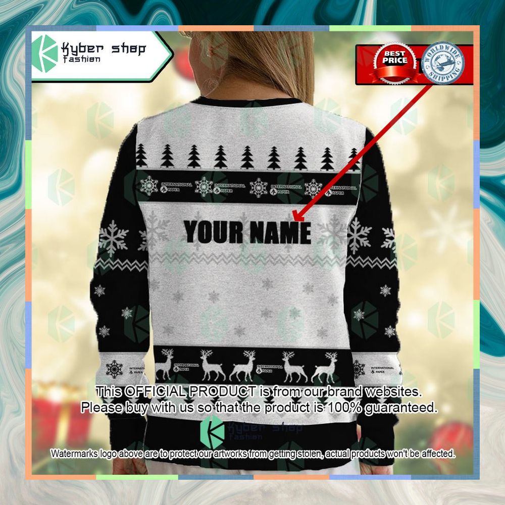 Personalized International Paper Christmas Sweater 10 Personalized International Paper Christmas Sweater word1