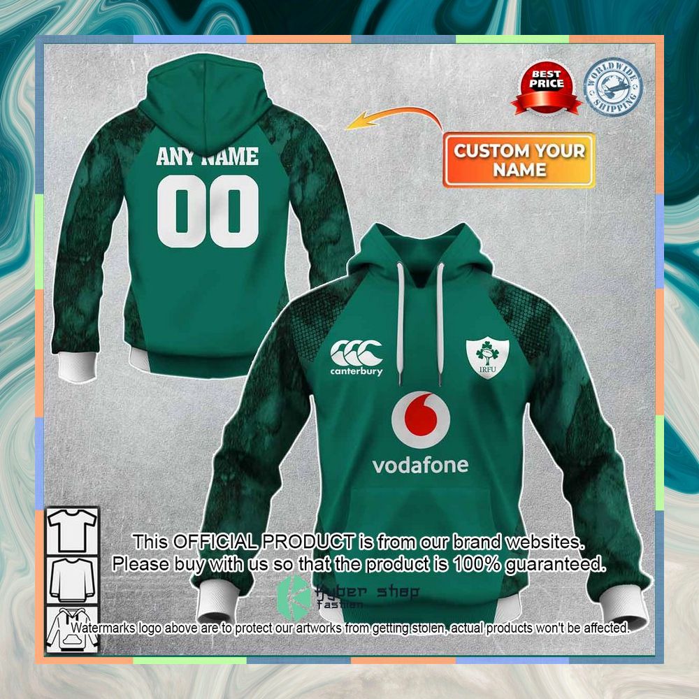 Personalized Ireland National Rugby Shirt, Hoodie 24