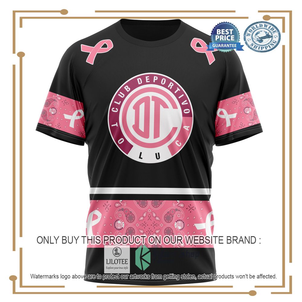 BEST Liga Mx Deportivo Toluca Style With Paisley In October We Wear Pink Breast Cancer Custom Shirt, Hoodie 9 personalized liga mx deportivo toluca style with paisley in october we wear pink breast cancer hoodie shirt 8 55558