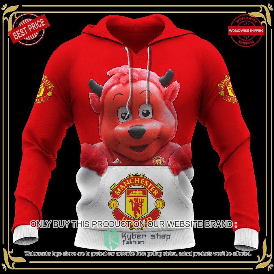 Personalized Manchester United Mascot Shirt, Hoodie 3 Personalized Manchester United Mascot Shirt, Hoodie word3