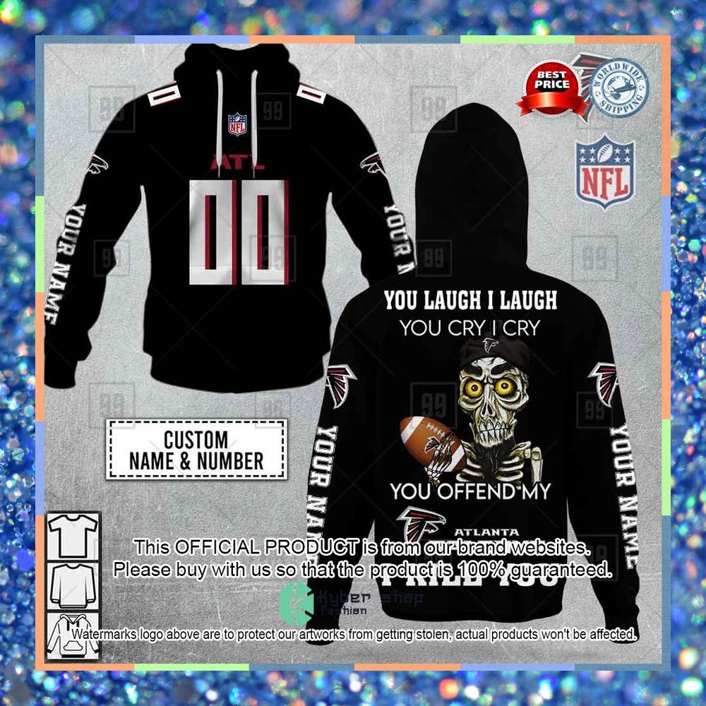 Personalized NFL Atlanta Falcons You Laugh I Laugh Achmed Shirt, Hoodie 9 Personalized NFL Atlanta Falcons You Laugh I Laugh Achmed Shirt, Hoodie word2