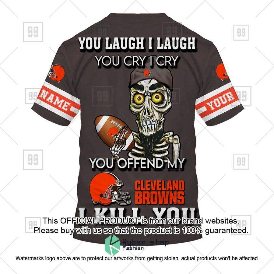 Personalized NFL Cleveland Browns You Laugh I Laugh Achmed Shirt, Hoodie 7 Personalized NFL Cleveland Browns You Laugh I Laugh Achmed Shirt, Hoodie word3