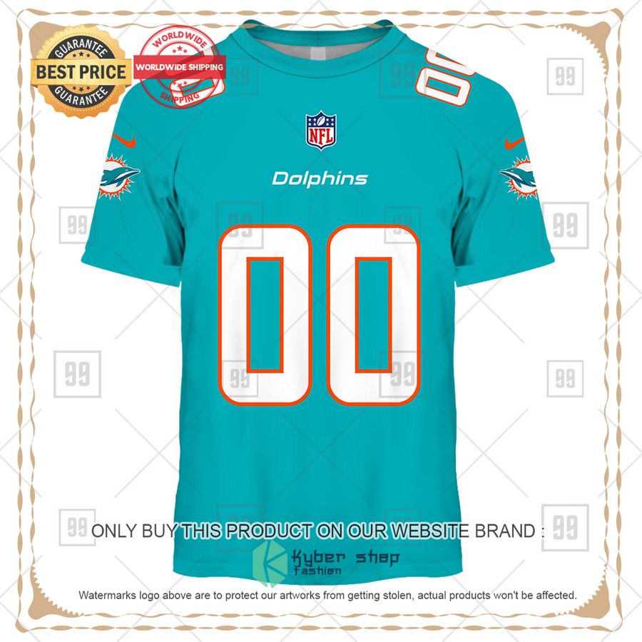 Personalized NFL Miami Dolphins Home Jersey Shirt, Hoodie 3 Personalized NFL Miami Dolphins Home Jersey Shirt, Hoodie word3