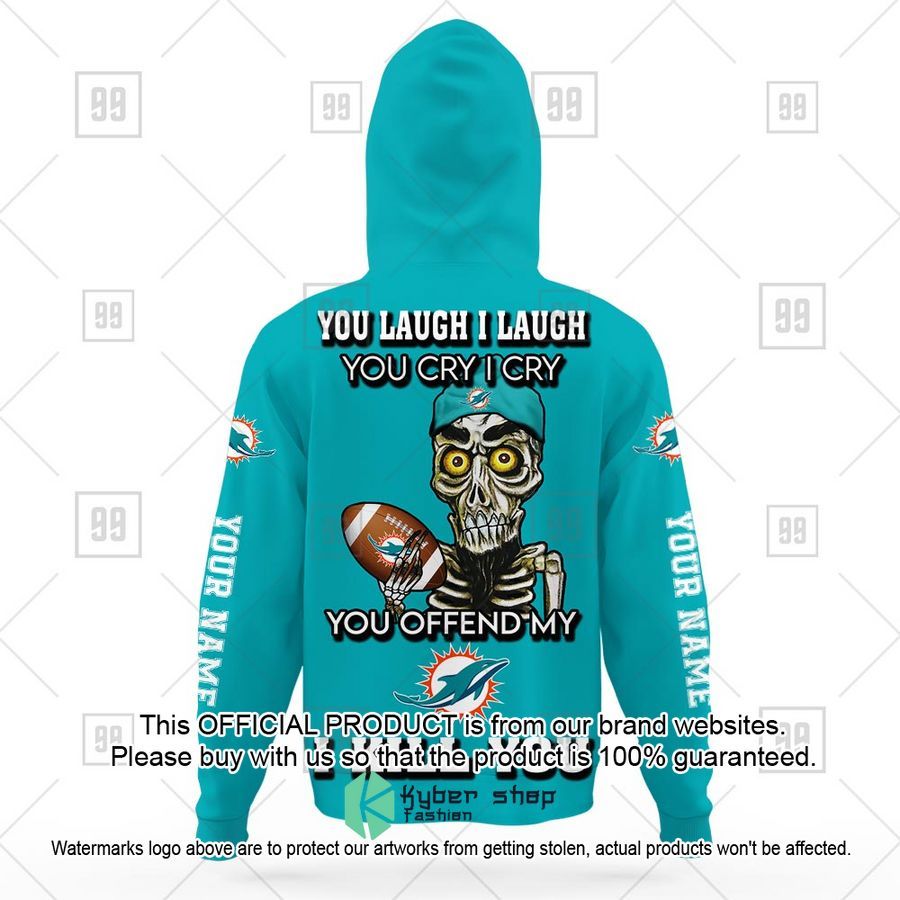 Personalized NFL Miami Dolphins You Laugh I Laugh Achmed Shirt, Hoodie 6 Personalized NFL Miami Dolphins You Laugh I Laugh Achmed Shirt, Hoodie word3