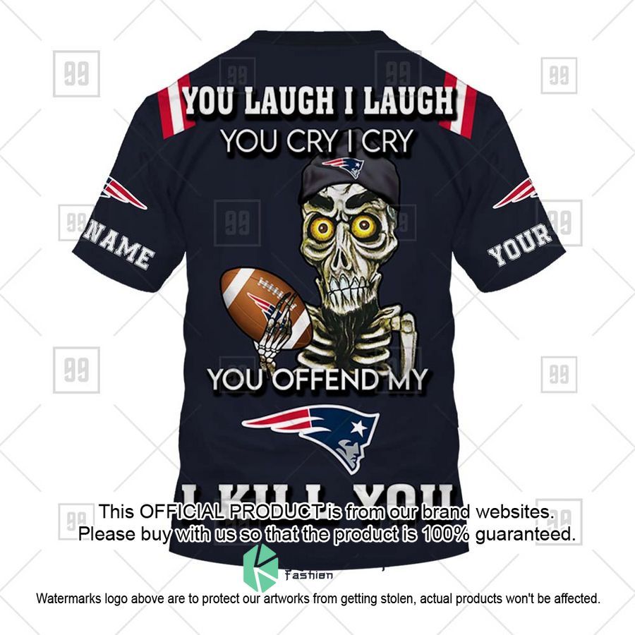 Personalized NFL New England Patriots You Laugh I Laugh Achmed Shirt, Hoodie 7 Personalized NFL New England Patriots You Laugh I Laugh Achmed Shirt, Hoodie word2