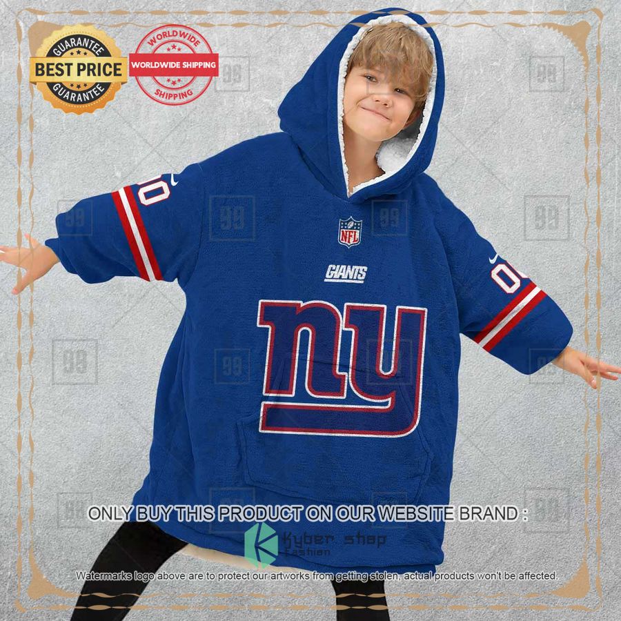 Personalized NFL New York Giants Oodie Blanket Hoodie 4 Personalized NFL New York Giants Oodie Blanket Hoodie word1