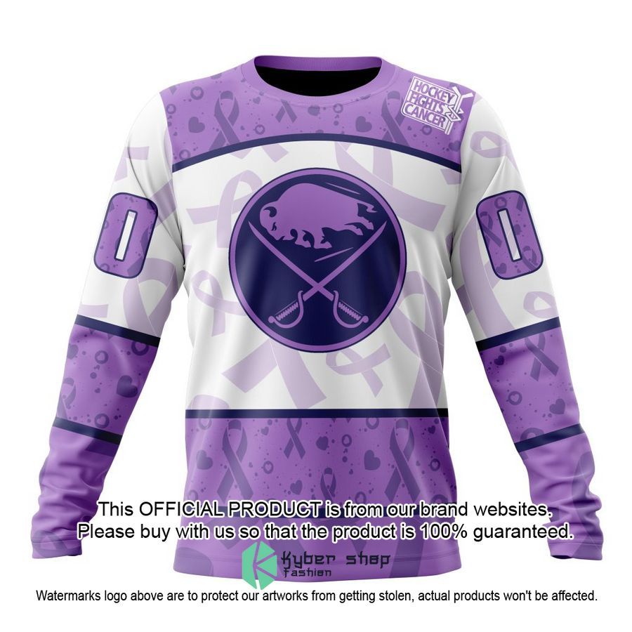 Personalized NHL Buffalo Sabres Special Lavender Fight Cancer Shirt, Hoodie 6 Personalized NHL Buffalo Sabres Special Lavender Fight Cancer Shirt, Hoodie word3