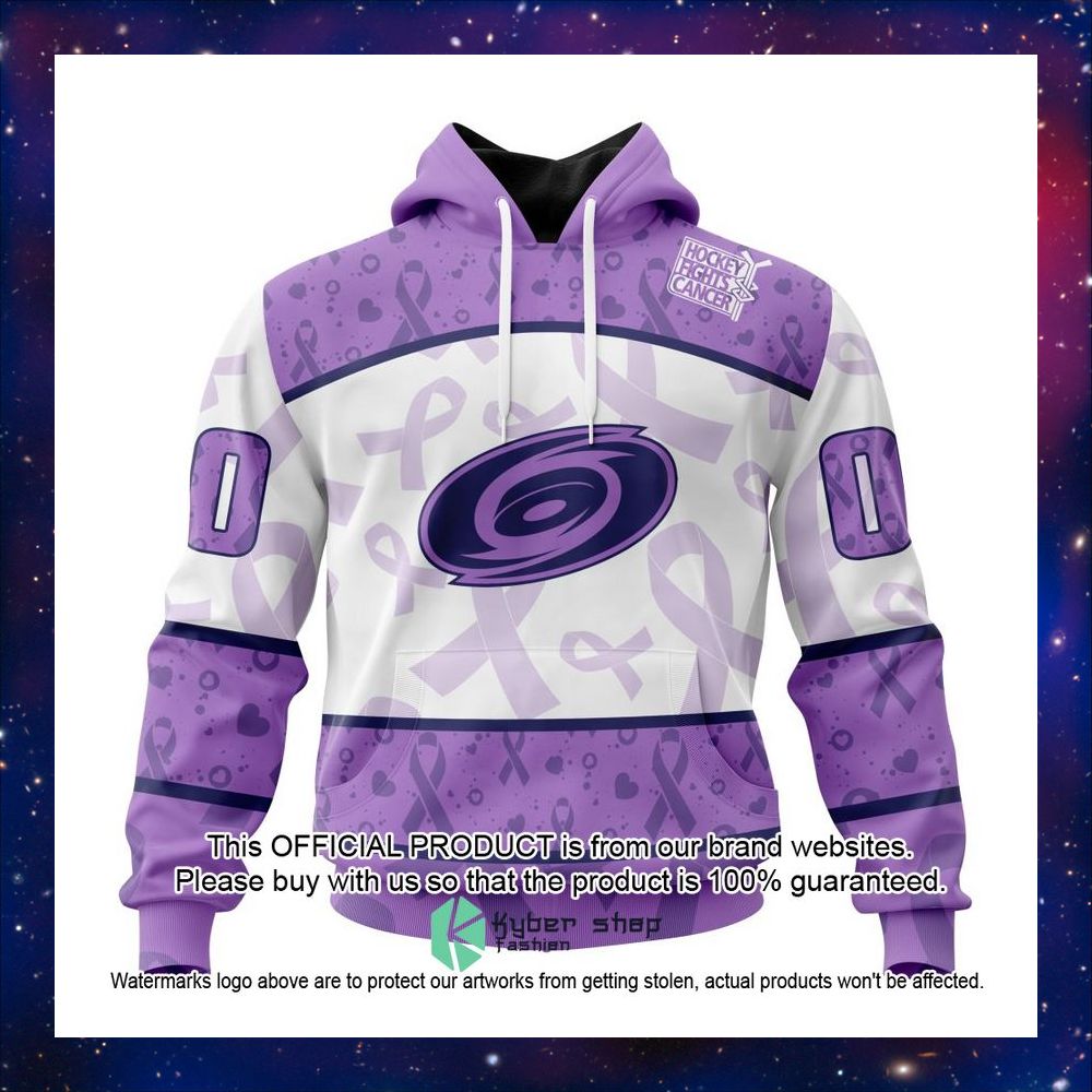 Personalized NHL Carolina Hurricanes Special Lavender Fight Cancer Shirt, Hoodie 10 Personalized NHL Carolina Hurricanes Special Lavender Fight Cancer Shirt, Hoodie word3