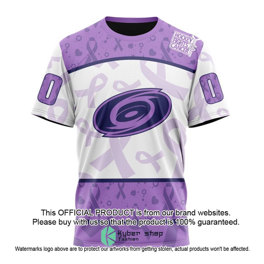 Personalized NHL Carolina Hurricanes Special Lavender Fight Cancer Shirt, Hoodie 8 Personalized NHL Carolina Hurricanes Special Lavender Fight Cancer Shirt, Hoodie word3