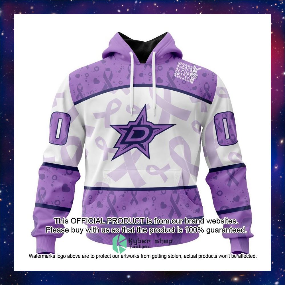 Personalized NHL Dallas Stars Special Lavender Fight Cancer Shirt, Hoodie 10 Personalized NHL Dallas Stars Special Lavender Fight Cancer Shirt, Hoodie word3
