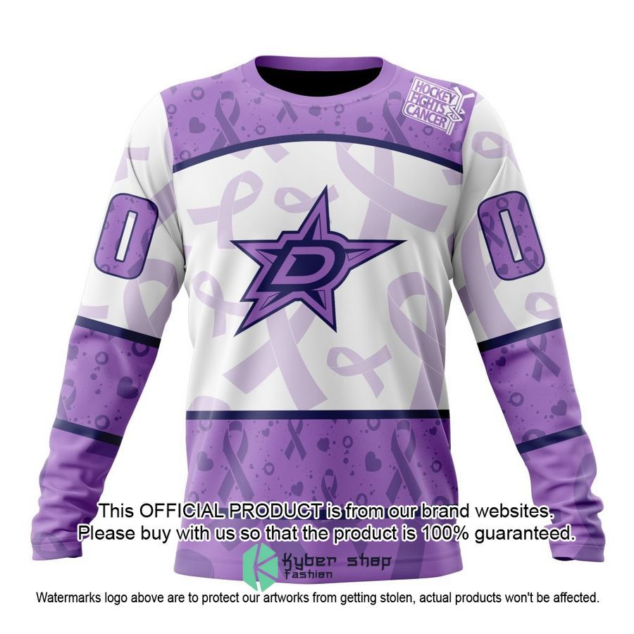 Personalized NHL Dallas Stars Special Lavender Fight Cancer Shirt, Hoodie 6 Personalized NHL Dallas Stars Special Lavender Fight Cancer Shirt, Hoodie word3
