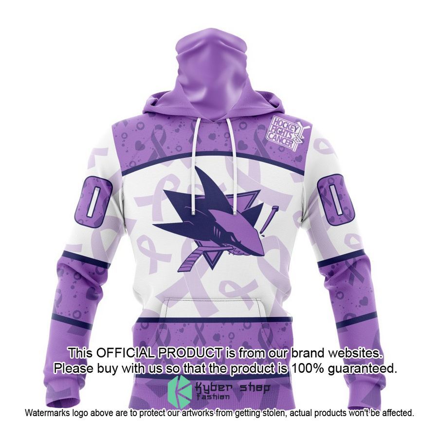 Personalized NHL San Jose Sharks Special Lavender Fight Cancer Shirt, Hoodie 4 Personalized NHL San Jose Sharks Special Lavender Fight Cancer Shirt, Hoodie word2