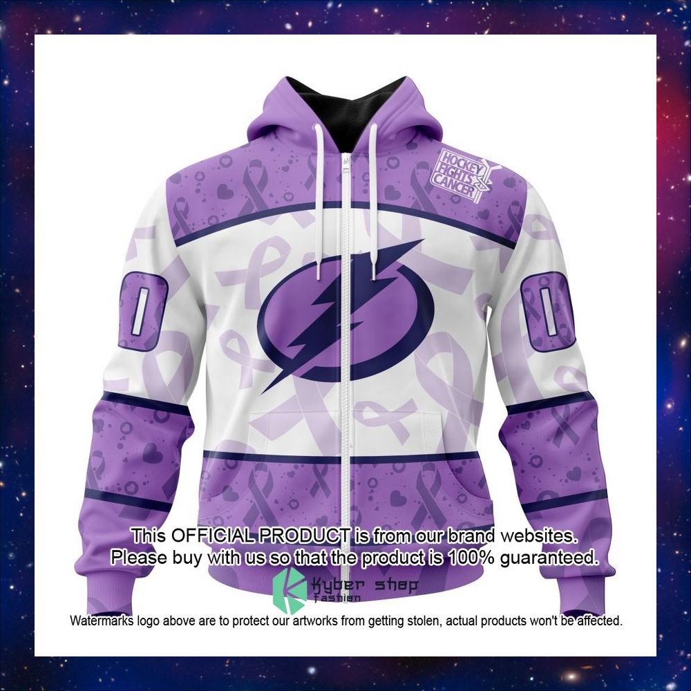 Personalized NHL Tampa Bay Lightning Special Lavender Fight Cancer Shirt, Hoodie 11 Personalized NHL Tampa Bay Lightning Special Lavender Fight Cancer Shirt, Hoodie word2