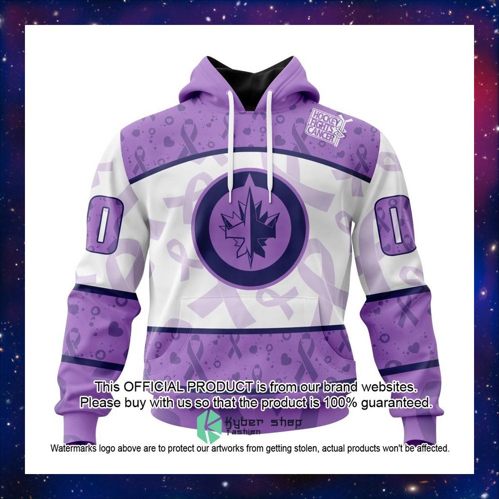 Personalized NHL Winnipeg Jets Special Lavender Fight Cancer Shirt, Hoodie 10 Personalized NHL Winnipeg Jets Special Lavender Fight Cancer Shirt, Hoodie word2