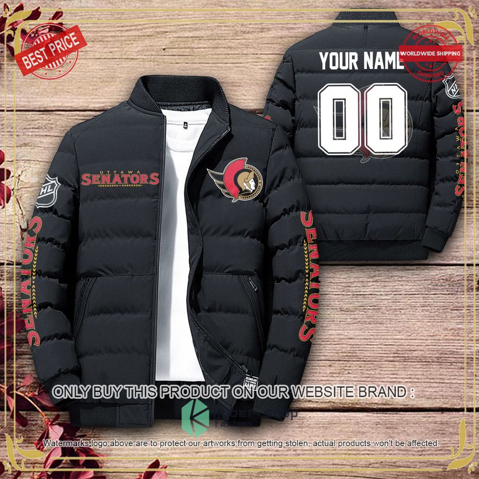 Personalized Ottawa Senators NHL Down Jacket word3
