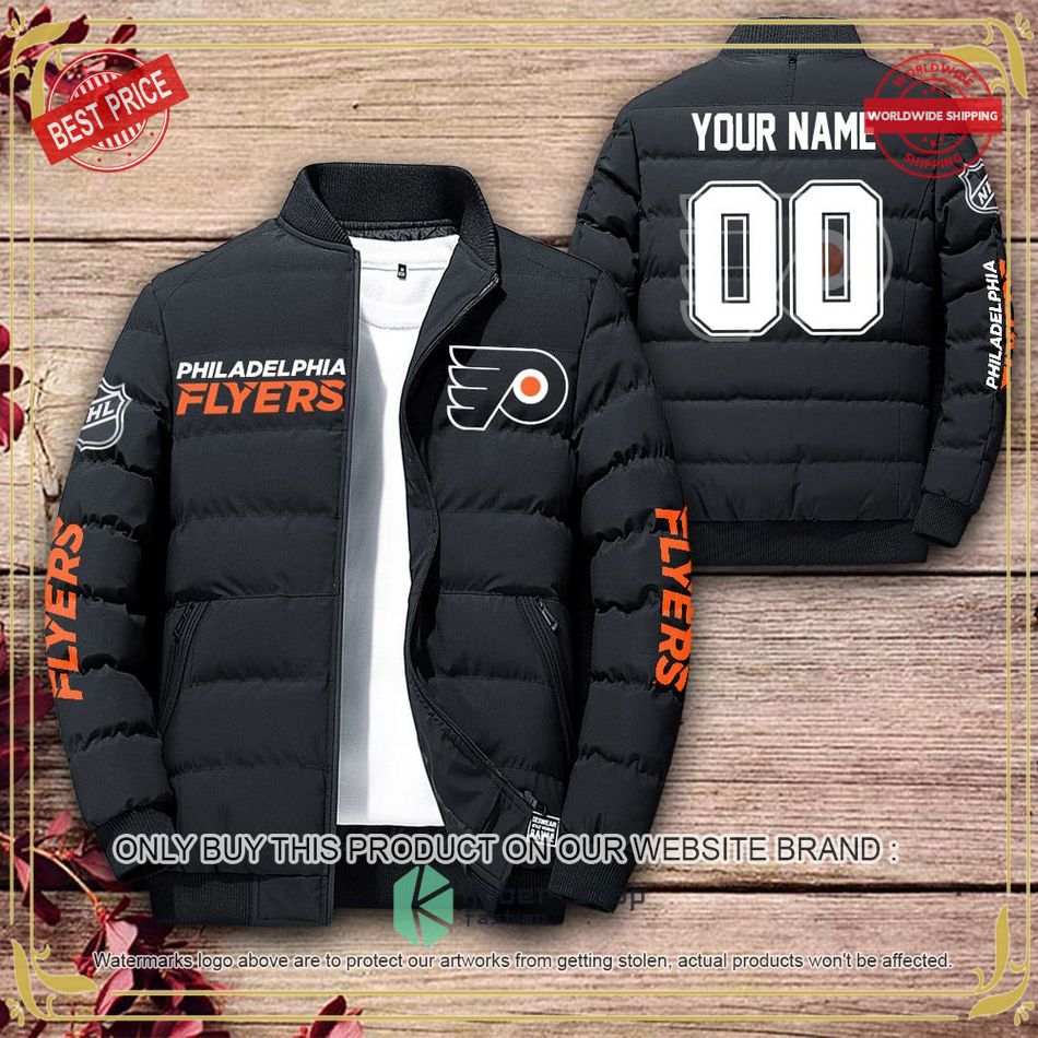 Personalized Philadelphia Flyers NHL Down Jacket word3