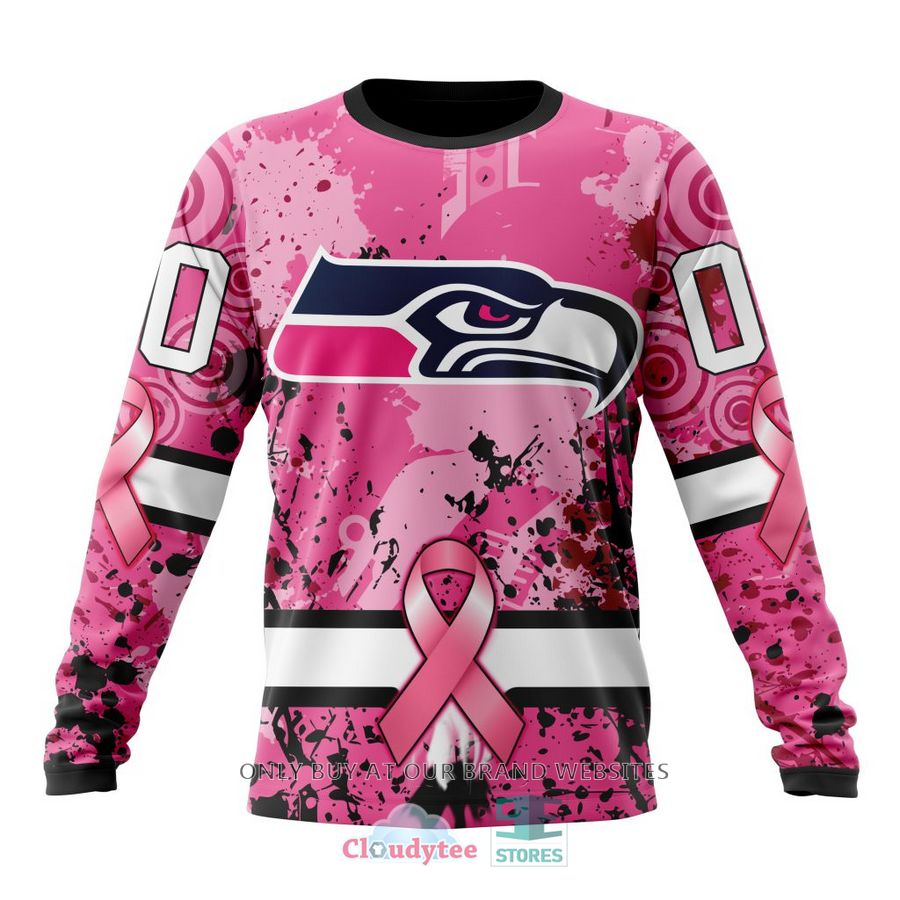 Personalized Seattle Seahawks Breast Cancer Awareness 3D Shirt, Hoodie 6 personalized seattle seahawks breast cancer awareness 3d shirt hoodie limited editiongctcn