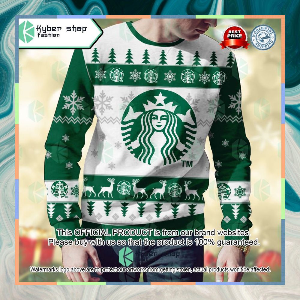 Personalized Starbucks Christmas Sweater 7 Personalized Starbucks Christmas Sweater word2