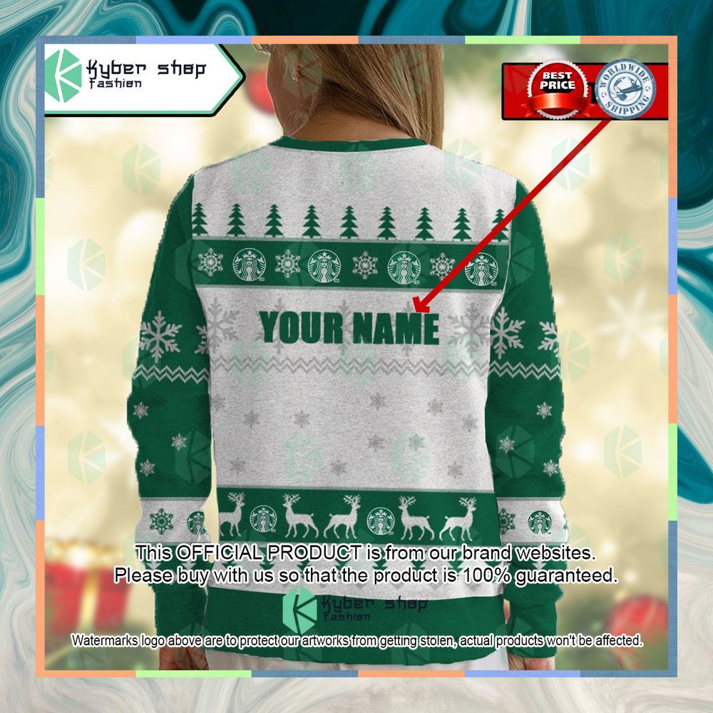 Personalized Starbucks Christmas Sweater 10 Personalized Starbucks Christmas Sweater word2