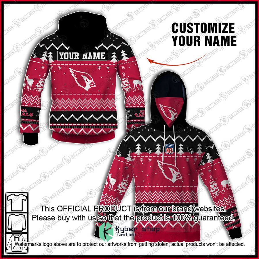 Personalized Xmas Arizona Cardinals Shirt, Hoodie 3 Personalized Xmas Arizona Cardinals Shirt, Hoodie word3