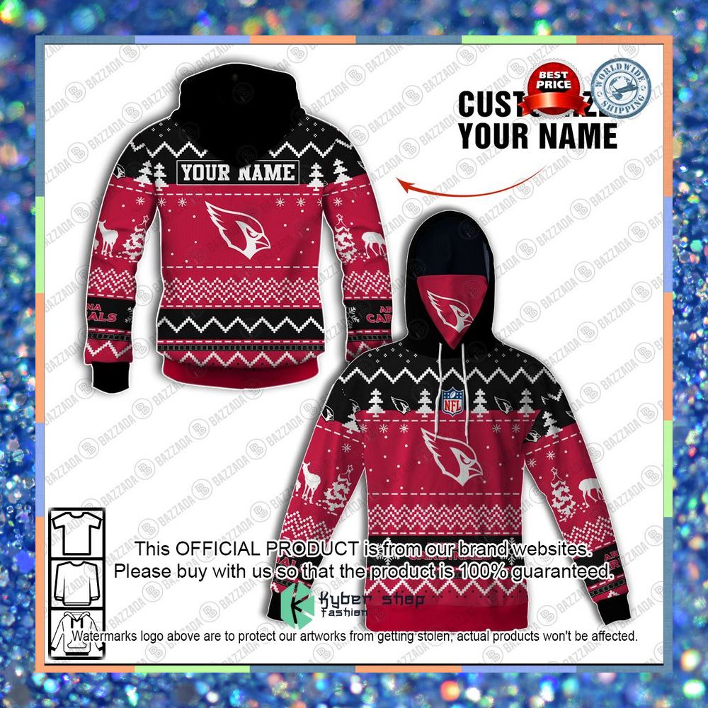 Personalized Xmas Arizona Cardinals Shirt, Hoodie 8 Personalized Xmas Arizona Cardinals Shirt, Hoodie word3