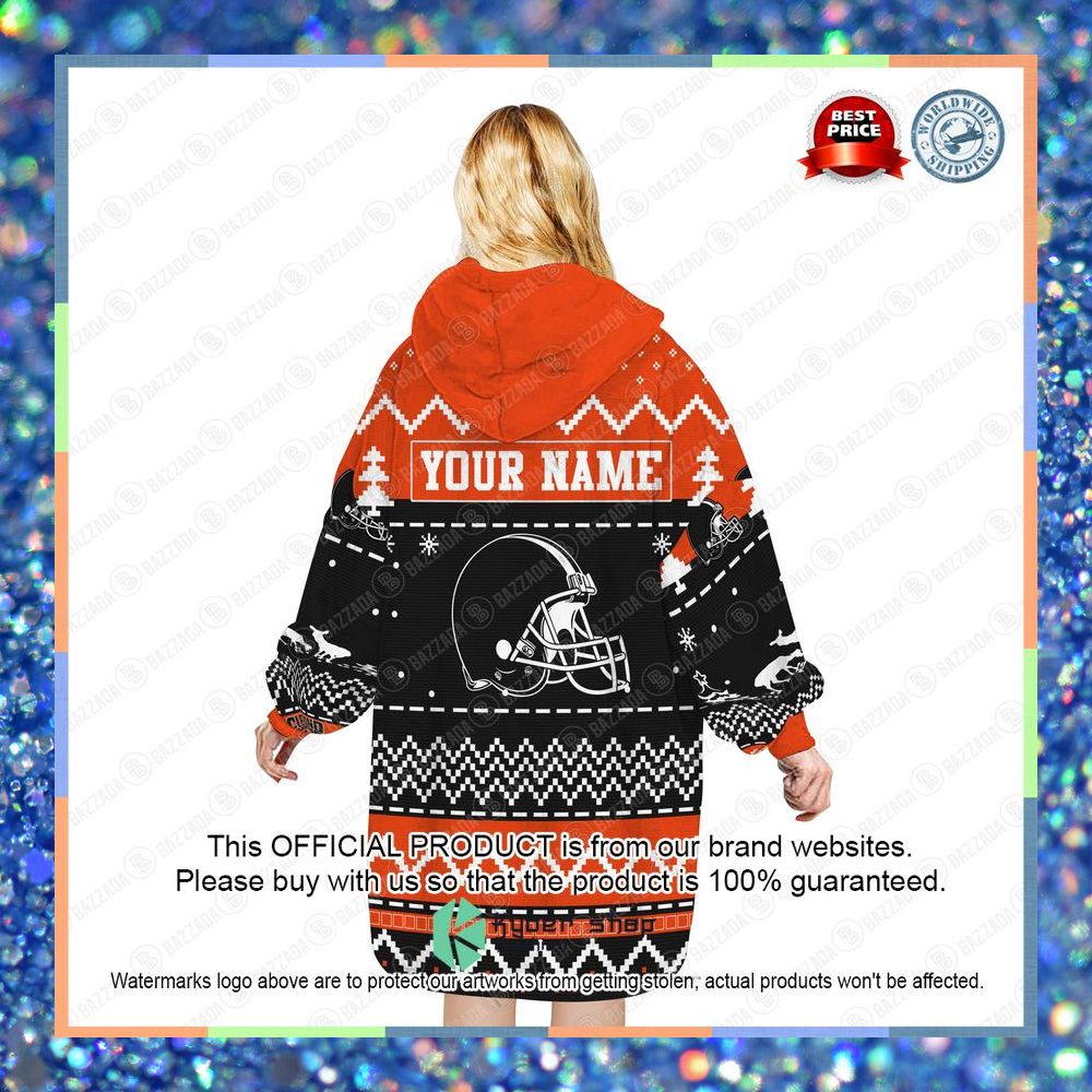 Personalized Xmas Cleveland Browns Oodie Blanket Hoodie 9 Personalized Xmas Cleveland Browns Oodie Blanket Hoodie word3
