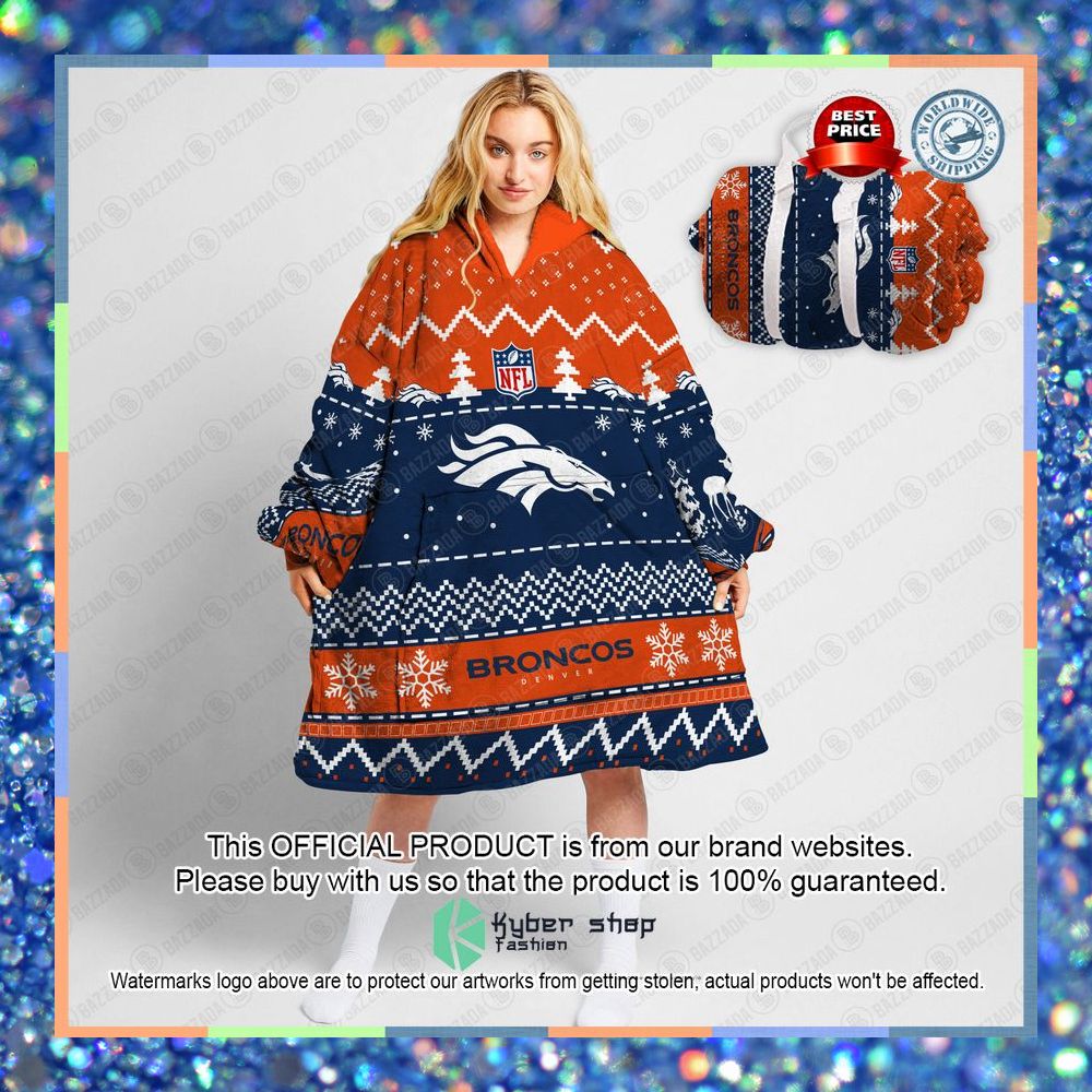 Personalized Xmas Denver Broncos Oodie Blanket Hoodie 7 Personalized Xmas Denver Broncos Oodie Blanket Hoodie word2