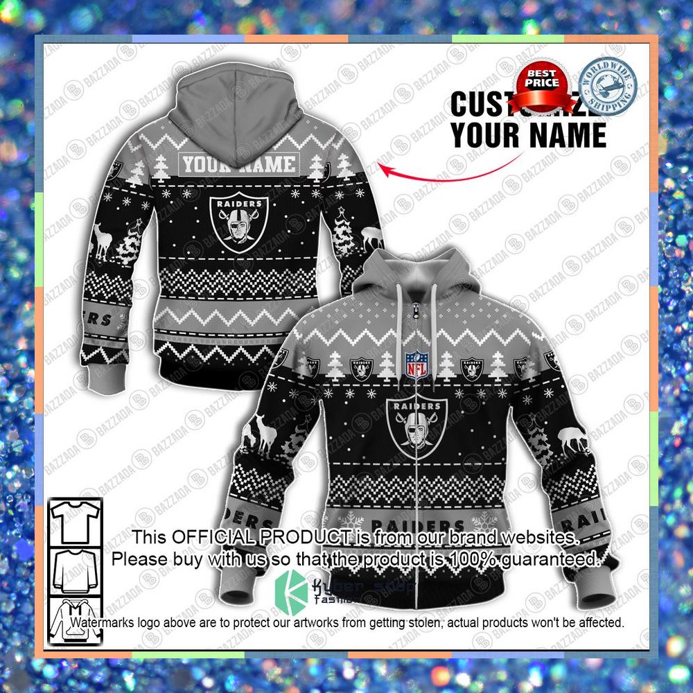 Personalized Xmas Las Vegas Raiders Shirt, Hoodie 7 Personalized Xmas Las Vegas Raiders Shirt, Hoodie word3