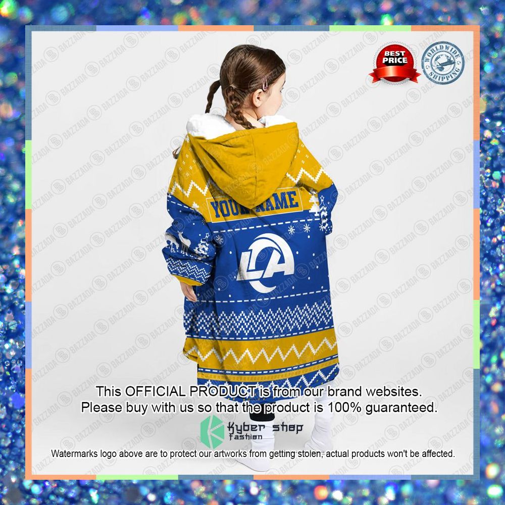 Personalized Xmas Los Angeles Rams Oodie Blanket Hoodie 9 Personalized Xmas Los Angeles Rams Oodie Blanket Hoodie word2