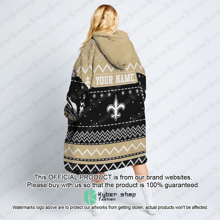 Personalized Xmas New Orleans Saints Oodie Blanket Hoodie 4 Personalized Xmas New Orleans Saints Oodie Blanket Hoodie word3