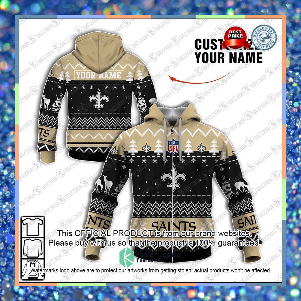 Personalized Xmas New Orleans Saints Shirt, Hoodie 7 Personalized Xmas New Orleans Saints Shirt, Hoodie word1