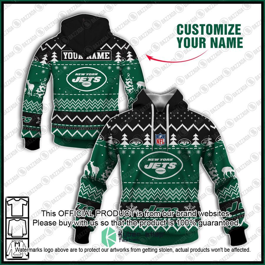 Personalized Xmas New York Jets Shirt, Hoodie