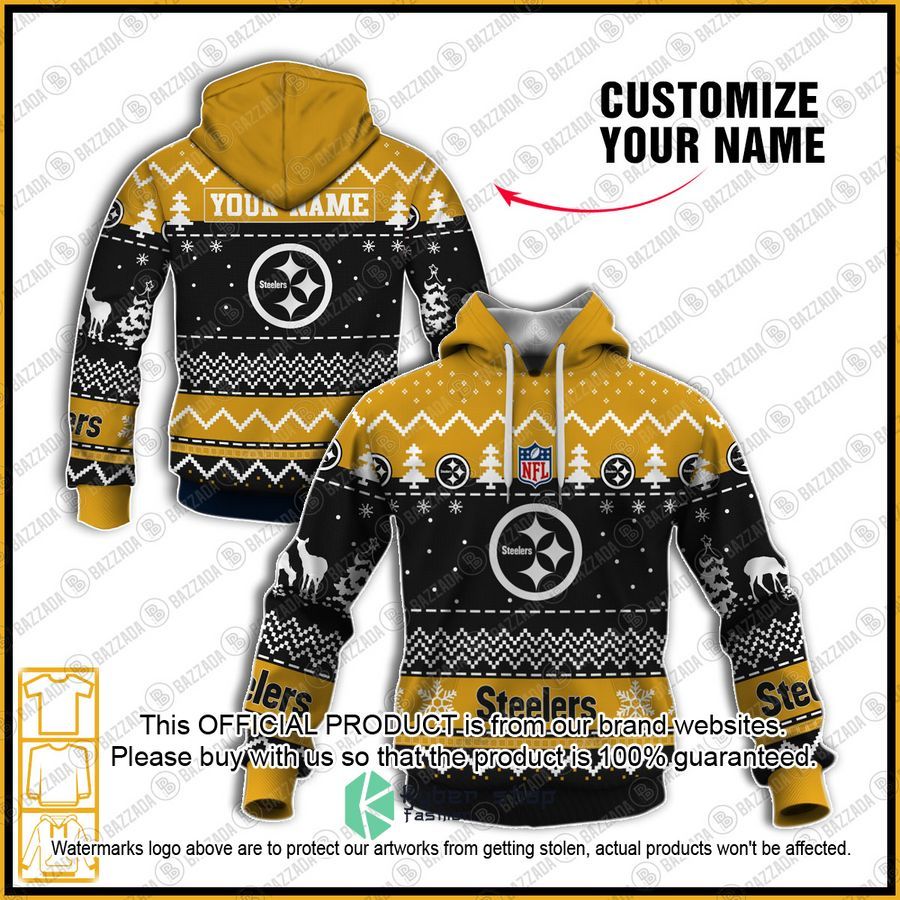 Personalized Xmas Pittsburgh Steelers Shirt, Hoodie