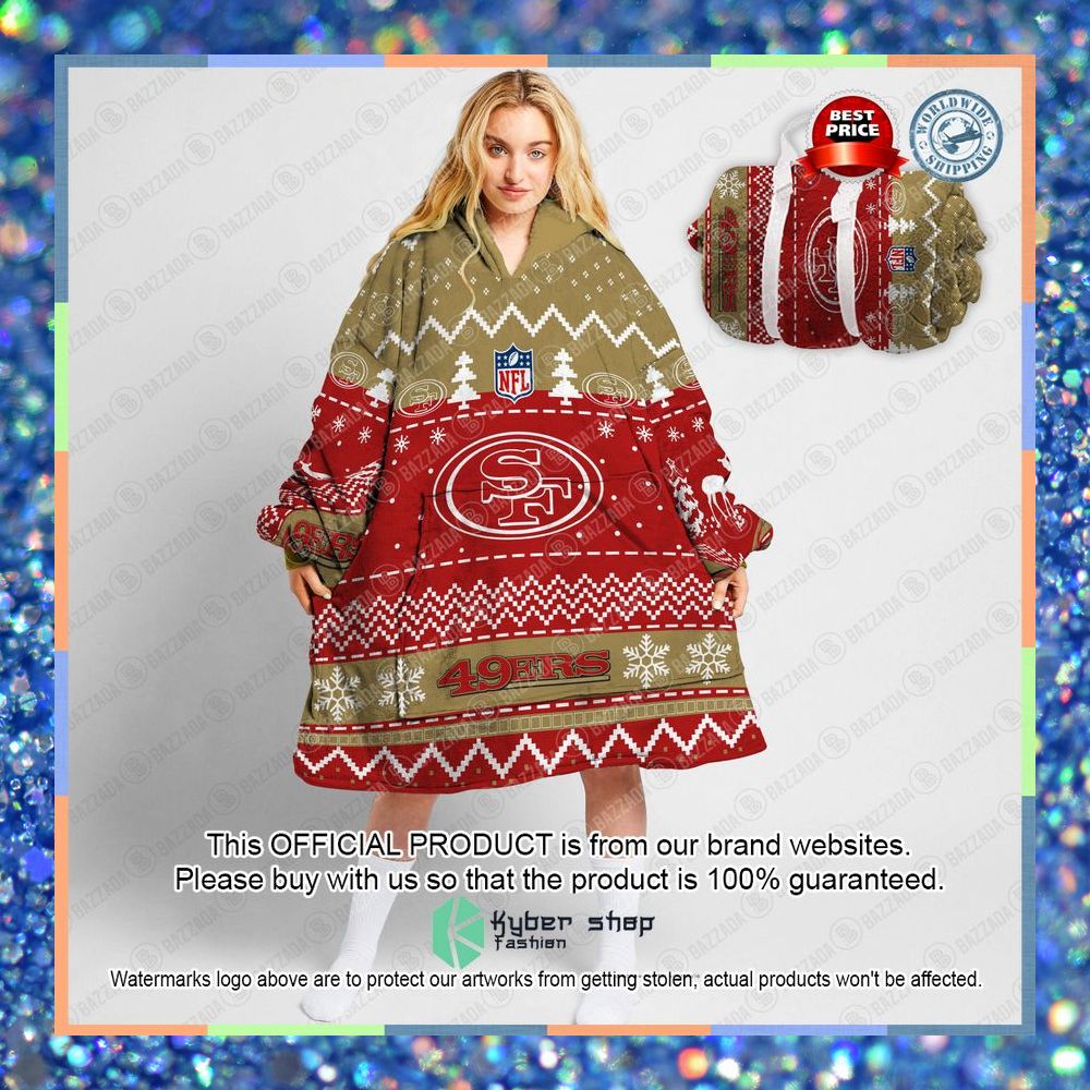 Personalized Xmas San Francisco 49ers Oodie Blanket Hoodie 6 Personalized Xmas San Francisco 49ers Oodie Blanket Hoodie word3
