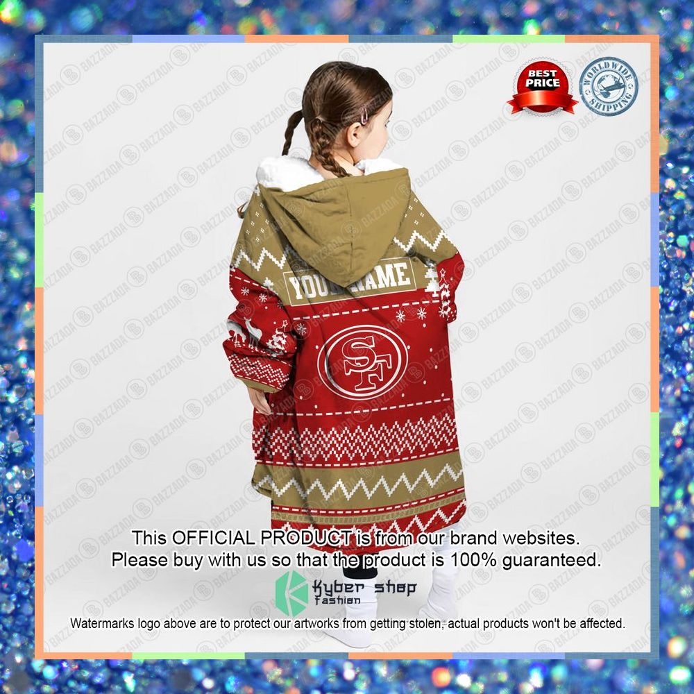 Personalized Xmas San Francisco 49ers Oodie Blanket Hoodie 9 Personalized Xmas San Francisco 49ers Oodie Blanket Hoodie word3