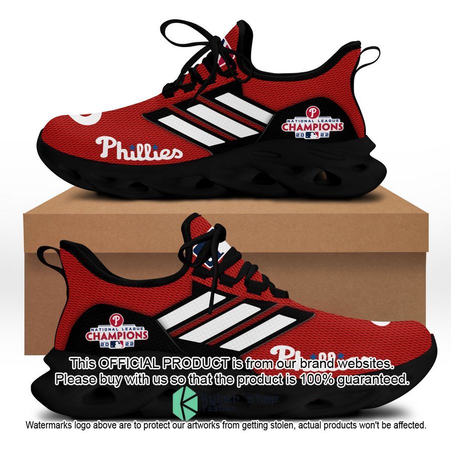 Philadelphia Phillies Champions Red Clunky Max Soul Shoes 1