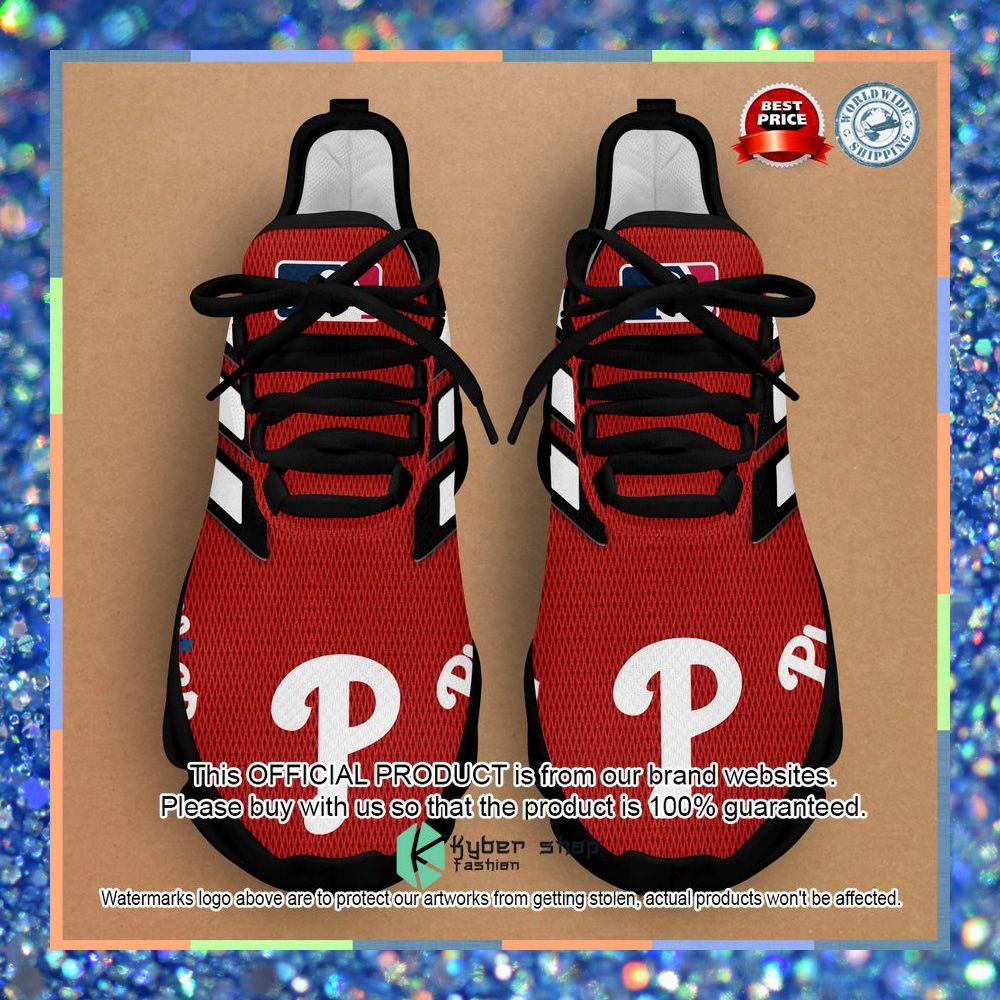Philadelphia Phillies Champions Red Clunky Max Soul Shoes 15
