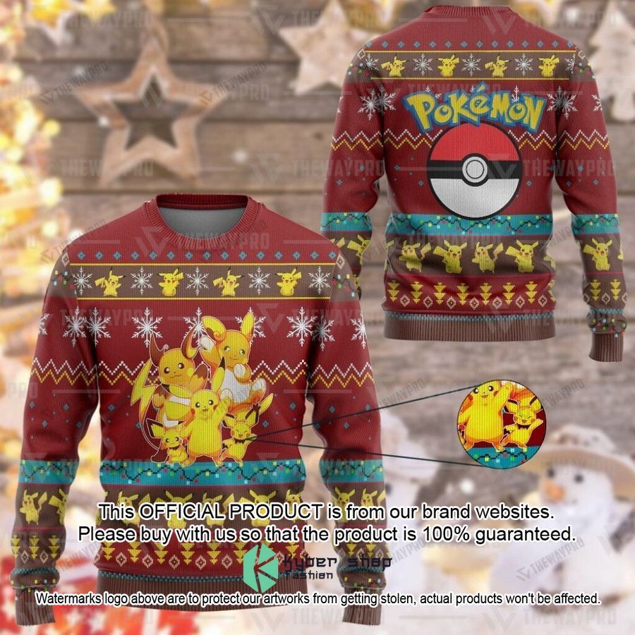 Pika Pika Christmas Sweater