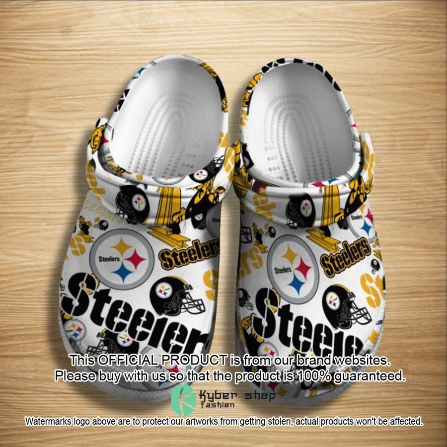 Pittsburgh Steelers Crocband Shoes 24