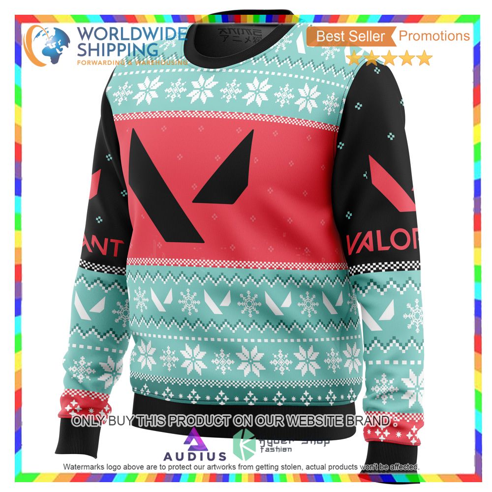 Play As One Valorant Ugly Christmas Sweater 3 play as one valorant ugly christmas sweater 3 37106