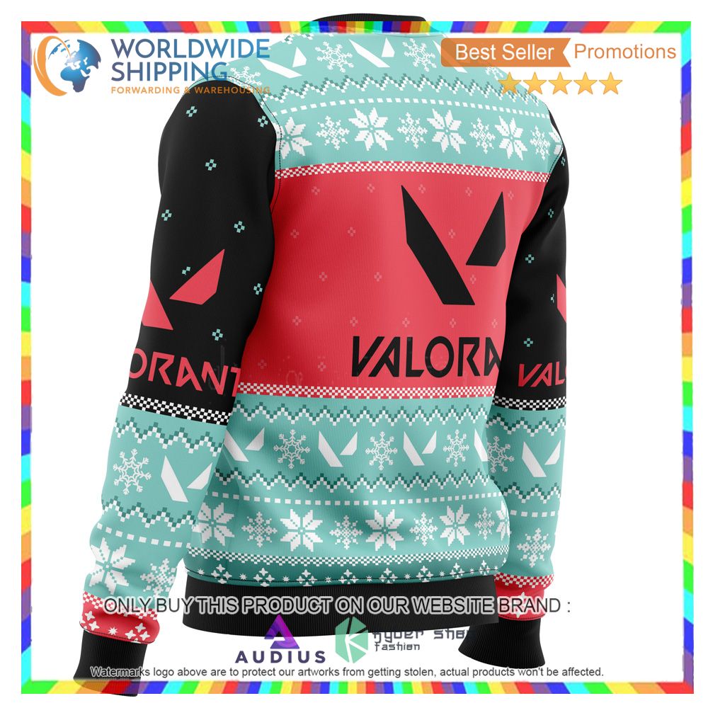 Play As One Valorant Ugly Christmas Sweater 4 play as one valorant ugly christmas sweater 4 4167
