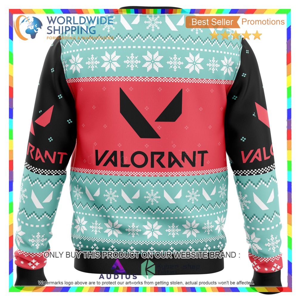 Play As One Valorant Ugly Christmas Sweater 5 play as one valorant ugly christmas sweater 5 99440
